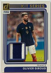 Olivier Giroud [Gold] Soccer Cards 2022 Panini Donruss Kit Series Prices