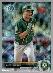 Matt Chapman [Purple Refractor] #BCP110 Baseball Cards 2017 Bowman Mega Box Chrome Prospects Prices