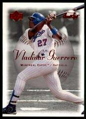 Vladimir Guerrero #43 Baseball Cards 2001 Upper Deck Sweet Spot Prices