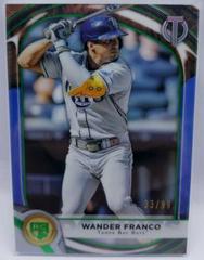 Wander Franco [Green] #95 Baseball Cards 2022 Topps Tribute Prices
