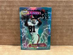 Terance Mathis [Refractor] Football Cards 1995 Topps Finest Boosters Prices