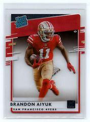 Brandon Aiyuk #RR-BA Football Cards 2020 Panini Chronicles Clearly Donruss Rated Rookies Prices