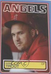 Mike Trout [Blue] #8 Baseball Cards 2022 Topps Throwback Thursday Prices
