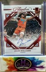 Jalen Williams #4 Basketball Cards 2022 Panini Flawless Rookie Autograph Prices