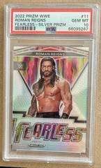 Roman Reigns [Silver Prizm] Wrestling Cards 2022 Panini Prizm WWE Fearless Prices