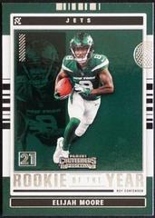 Elijah Moore #ROY-EMO Football Cards 2021 Panini Contenders Rookie of the Year Prices