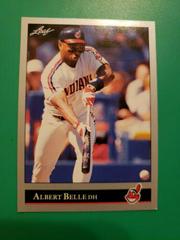 Albert Belle #350 Baseball Cards 1992 Leaf Prices