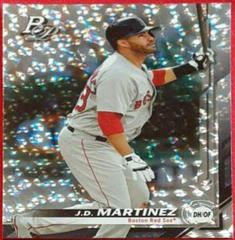 J.D. Martinez [Red] #77 Baseball Cards 2019 Bowman Platinum Prices