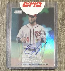Bryce Harper [Rainbow Foil] Baseball Cards 2017 Stadium Club Autographs Prices