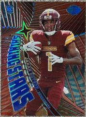 Jahan Dotson [Red Blue] #SS-14 Football Cards 2022 Panini Illusions Shining Stars Prices