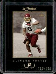 Clinton Portis [Black Border Gold] #42 Football Cards 2004 Fleer Inscribed Prices