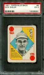 Dick Sisler #8 Baseball Cards 1951 Topps Blue Back Prices