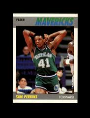 Sam Perkins #84 Basketball Cards 1987 Fleer Prices