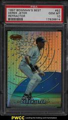 Derek Jeter [Refractor] #82 Baseball Cards 1997 Bowman's Best Prices