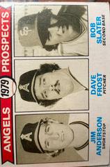 Angels Prospects [Anderson, Frost, Slater] #703 Baseball Cards 1979 Topps Prices