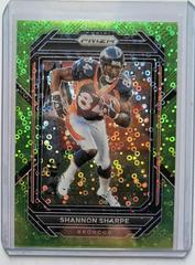 Shannon Sharpe [Neon Green] #94 Football Cards 2022 Panini Prizm No Huddle Prices