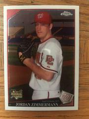 Jordan Zimmermann #212 Baseball Cards 2009 Topps Chrome Prices
