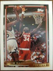 Hakeem Olajuwon #337 Basketball Cards 1992 Topps Gold Prices