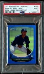 Miguel Andujar [Blue Refractor] #195 Baseball Cards 2013 Bowman Chrome Mini Prices