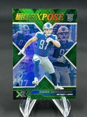 Aidan Hutchinson [Green] Football Cards 2022 Panini XR Rookie Expose Prices