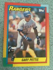 Gary Pettis #94T Baseball Cards 1990 Topps Traded Prices