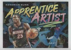 Kendrick Nunn #8 Basketball Cards 2019 Panini Court Kings Apprentice Artists Prices