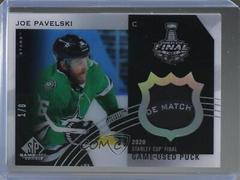 Joe Pavelski Hockey Cards 2021 SP Game Used 2020 NHL Stanley Cup Finals Puck Relics Prices