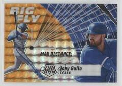 Joey Gallo [Reactive Orange] Baseball Cards 2021 Panini Mosaic Big Fly Prices