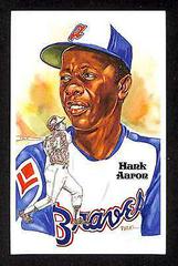Hank Aaron Baseball Cards 1983 Perez Steele HOF Postcard Prices