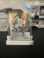 Trevor Keels [Gold] Basketball Cards 2022 Panini Chronicles Draft Picks Mosaic Scripts Autographs Prices