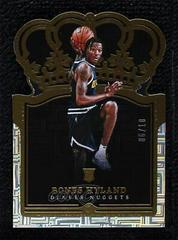 Bones Hyland [Asia Gold] #15 Basketball Cards 2021 Panini Crown Royale Prices