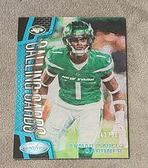 Ahmad 'Sauce' Gardner [Teal] #CALL-11 Football Cards 2023 Panini Certified Calling Prices
