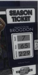 Malcolm Brogdon Basketball Cards 2021 Panini Contenders Optic Prices
