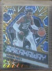 Jaden Ivey [Gold] #15 Basketball Cards 2022 Panini Mosaic Breakaway Prices