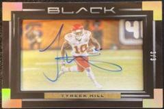Tyreek Hill [Gold] Football Cards 2022 Panini Black Iconic Impact Ink Autographs Prices