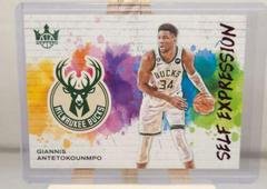 Giannis Antetokounmpo [Ruby] #14 Basketball Cards 2023 Panini Court Kings Self Expression Prices