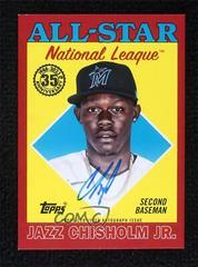Jazz Chisholm Jr. [Red] #88ASA-JCJ Baseball Cards 2023 Topps Update 1988 All Stars Autographs Prices