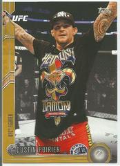 Dustin Poirier [Gold] #114 Ufc Cards 2015 Topps UFC Chronicles Prices