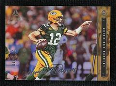 Aaron Rodgers [Gold] #81 Football Cards 2022 Panini Luminance Prices