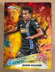 Quinn Sullivan [Gold] #FS-7 Soccer Cards 2023 Topps Chrome MLS Future Stars Prices