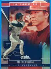 Hideki Matsui #9 Baseball Cards 2004 Fleer Showcase Prices