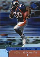Terrell Davis #TD7 Football Cards 1999 Upper Deck 21 TD Salute Prices