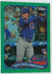 Pete Crow-Armstrong [Green] #T89C-86 Baseball Cards 2024 Topps 1989 Chrome Silver Pack Prices