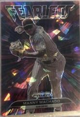 Manny Machado [Burgundy Cracked Ice Prizm] #FL-18 Baseball Cards 2022 Panini Prizm Fearless Prices