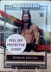 Roman Reigns #11 Wrestling Cards 2022 Panini Impeccable WWE Stainless Stars Prices