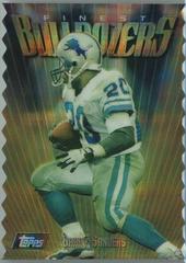 Barry Sanders [Embossed Refractor] #165 Football Cards 1997 Topps Finest Prices