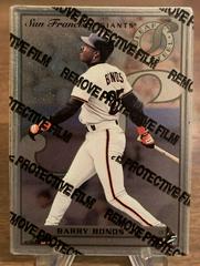 Barry Bonds [Gold w/ Coating] #6 Baseball Cards 1996 Leaf Steel Prices
