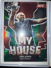 Jon Jones [Green] #17 Ufc Cards 2023 Panini Donruss Optic UFC My House Prices