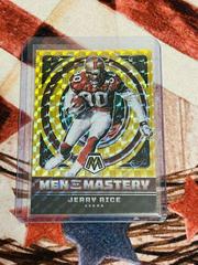 Jerry Rice [Gold] #MM-17 Football Cards 2022 Panini Mosaic Men of Mastery Prices