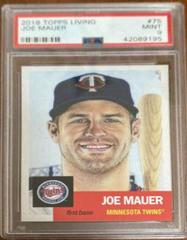 Joe Mauer #75 Baseball Cards 2018 Topps Living Prices